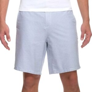 Johnnie-O Linen Blend Shorts Size 30x9 Color Blue